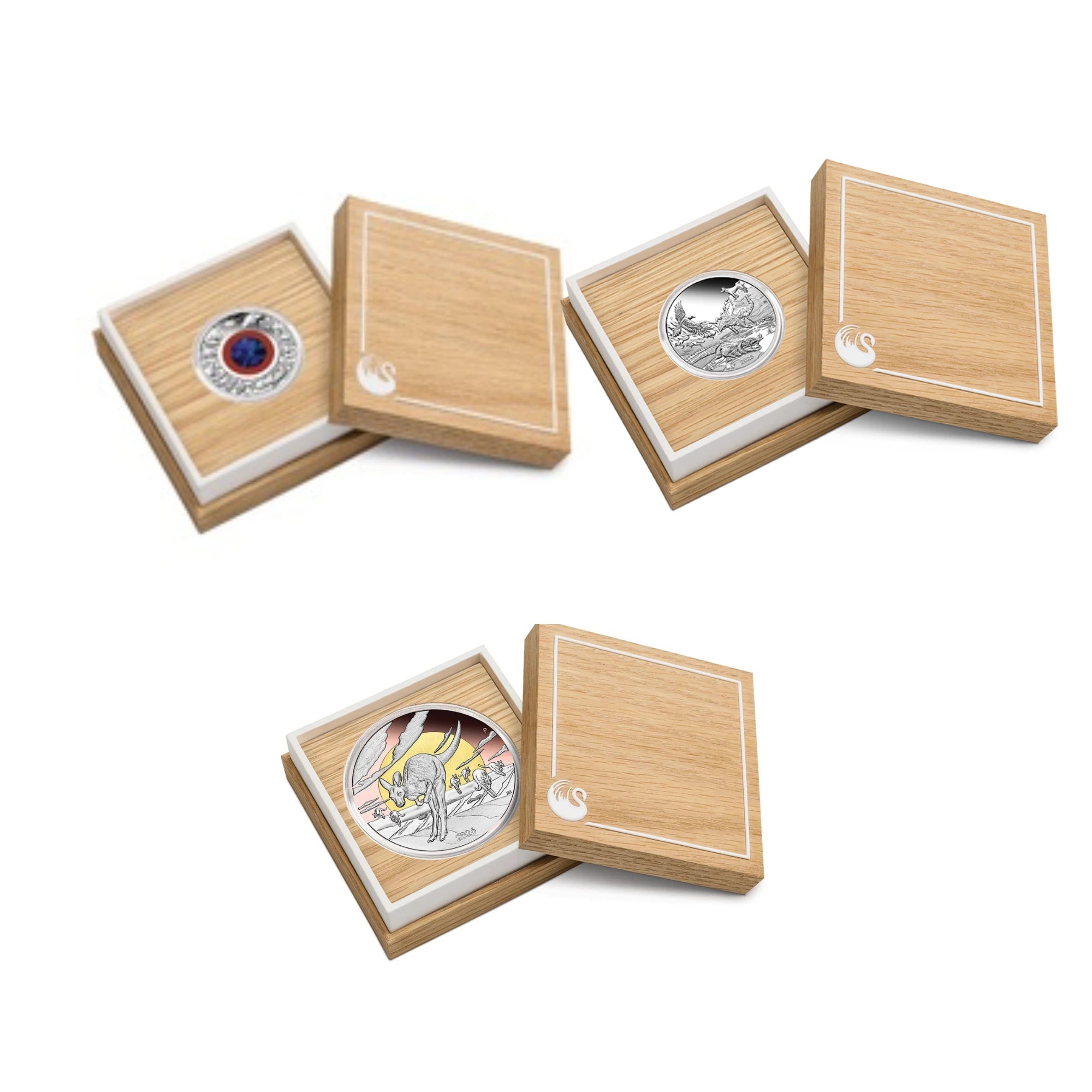 2026 Perth Mint Wonders of Australia Silver Proof 3-Coin Collection