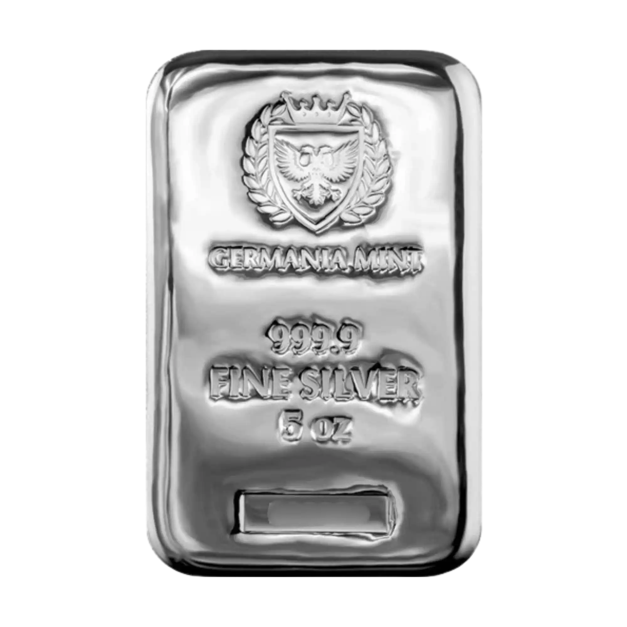 Germania Mint 5oz Cast Silver Bar
