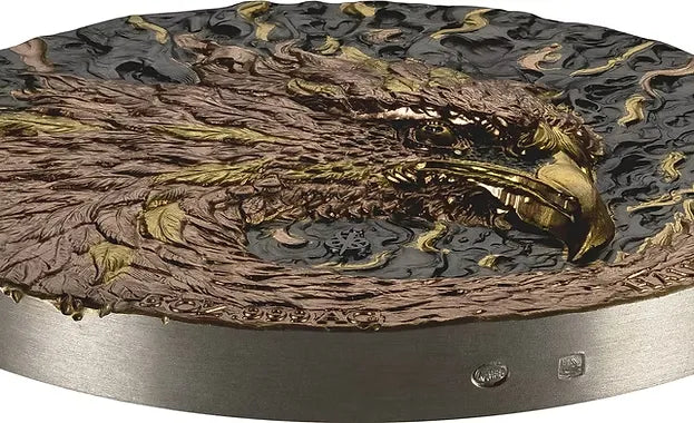 2025 Phoenix Signature 2x5oz Silver High Relief Antiqued Finish Coin