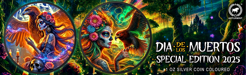 2024 Mexico Libertad Golden Eagle 1oz Black Ruthenium Coloured Silver Coin