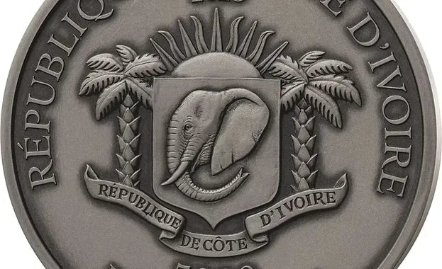 2025 Phoenix Signature 2x5oz Silver High Relief Antiqued Finish Coin