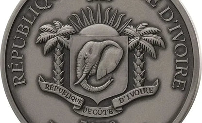 2025 Phoenix Signature 2x5oz Silver High Relief Antiqued Finish Coin