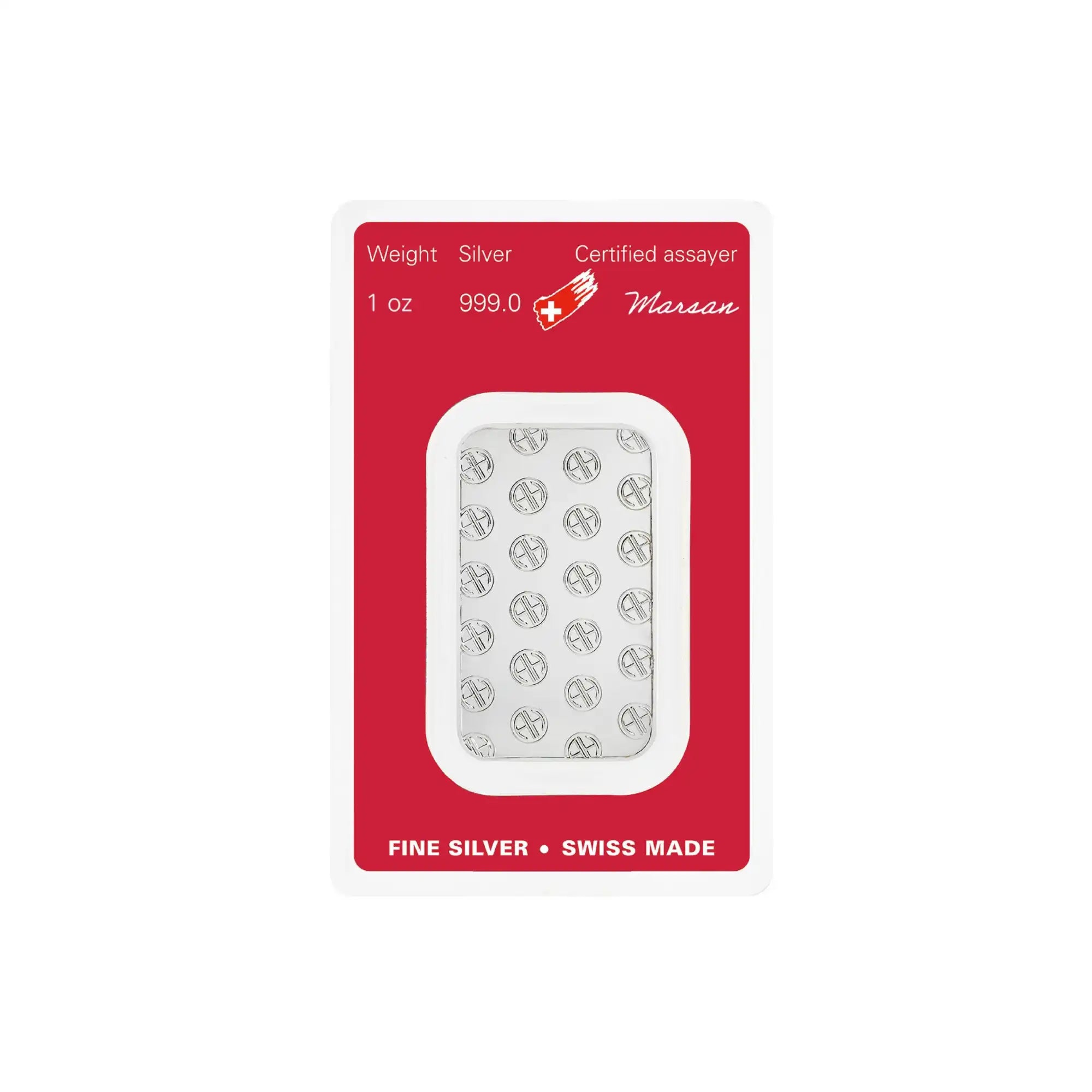 🪙 Argor Heraeus 1oz Silver Minted Bar