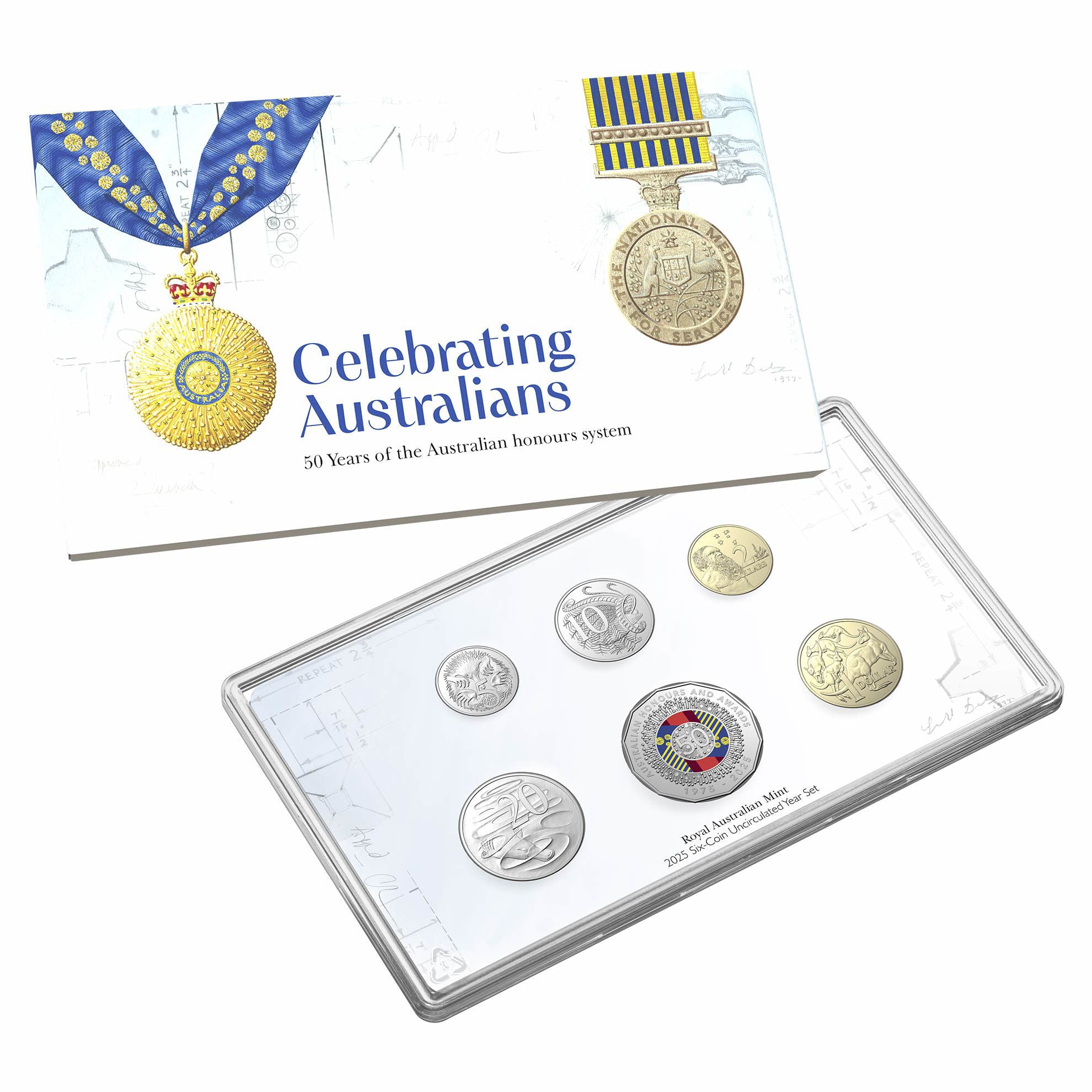 2025 RAM Australian Honours and Awards System – Unc Year Set