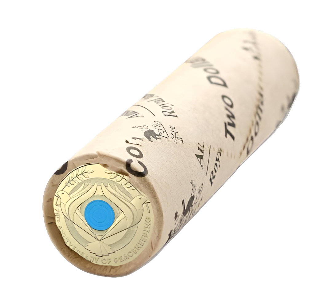 2022 Royal Australian Mint 75th Anniversary of Peace Keeping Coin Mint Roll H/T