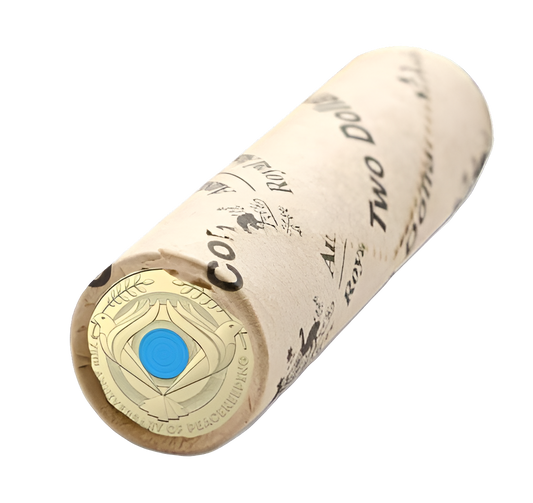 2022 Royal Australian Mint 75th Anniversary of Peace Keeping Coin Mint Roll H/T