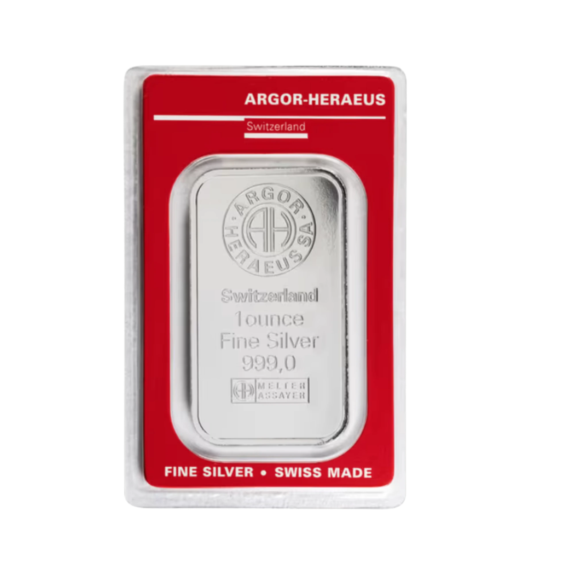🪙 Argor Heraeus 1oz Silver Minted Bar