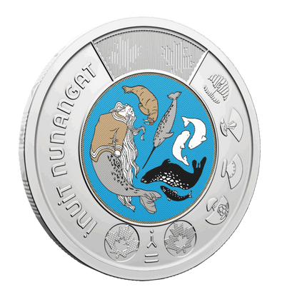 2024 Canada Coloured Celebrating Inuit Nunangat Special Wrapped Coin Roll