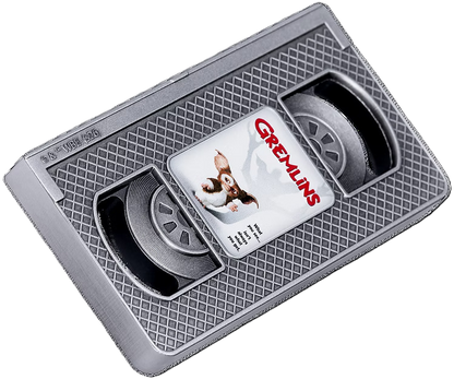 2026 Samoa Gremlins Vintage VHS 2oz Silver Antiqued Coin Pre order