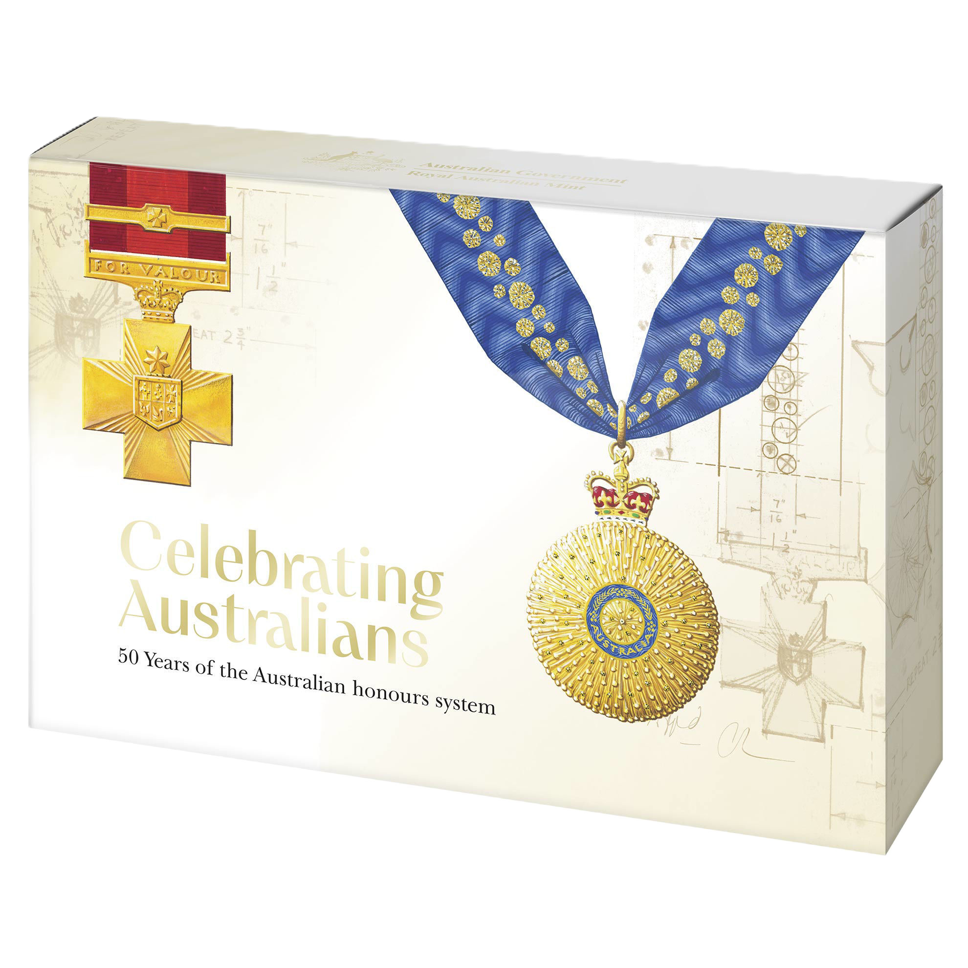 2025 RAM  Australian Honour System Proof 6 Coin Set