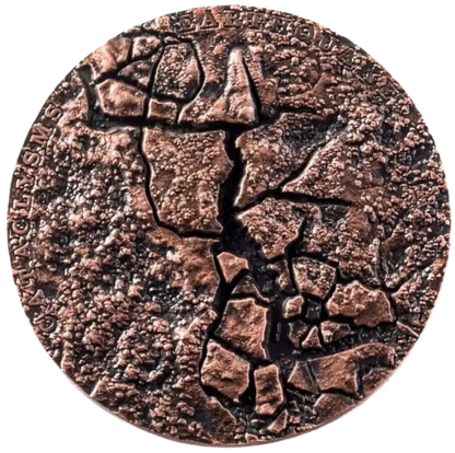 2017 Earthquake Cataclysms High Relief 1oz Silver Coin