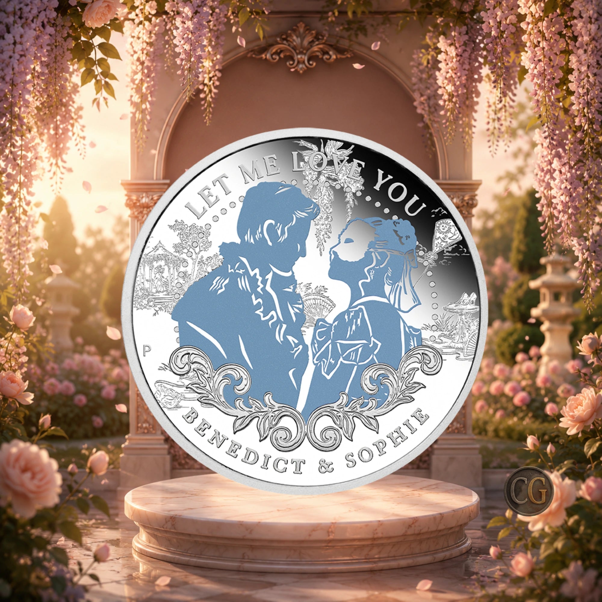 2026 Perth Mint Bridgerton Benedict & Sophie 1/2oz Silver Proof Coin