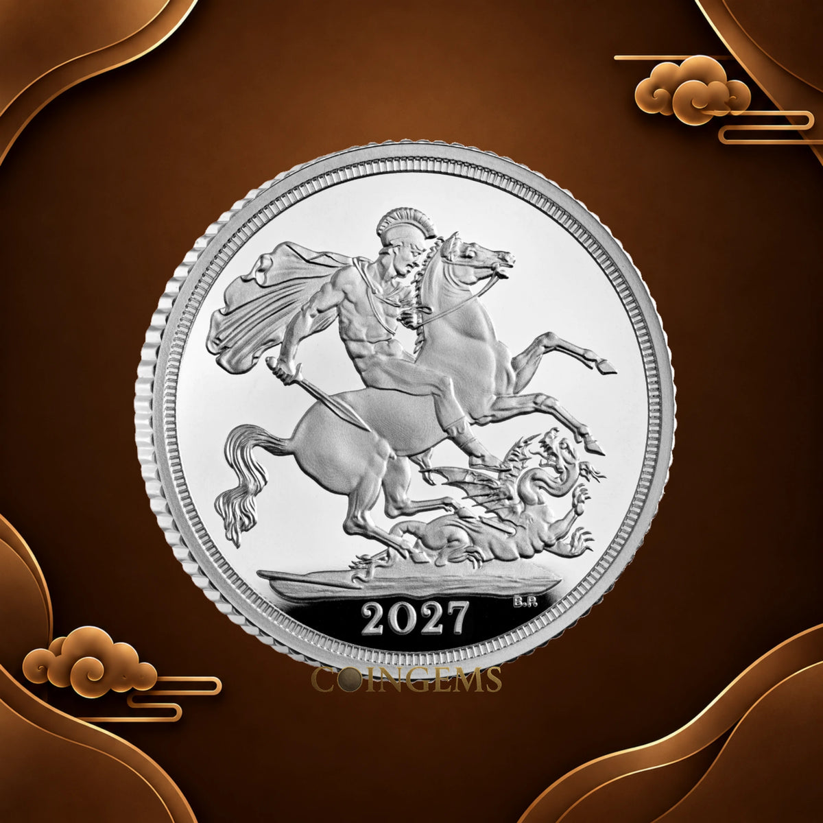 2027 Royal Mint The Sovereign Silver Proof Coin