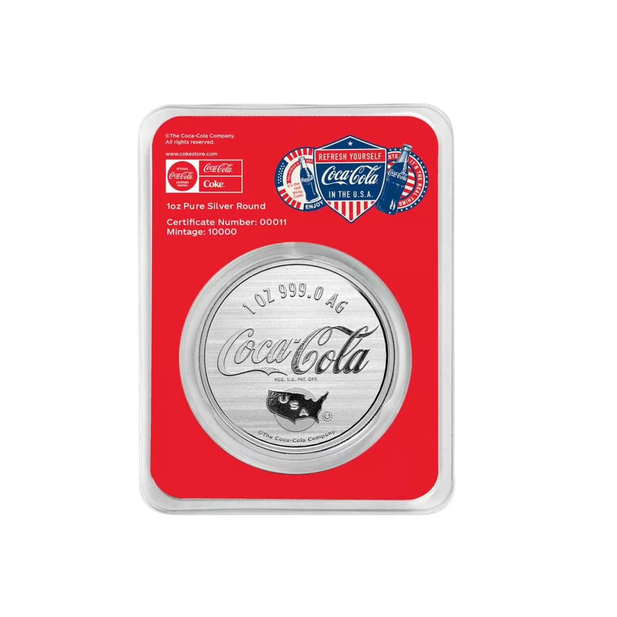 2026 PAMP Coca-Cola 1oz Silver Bar
