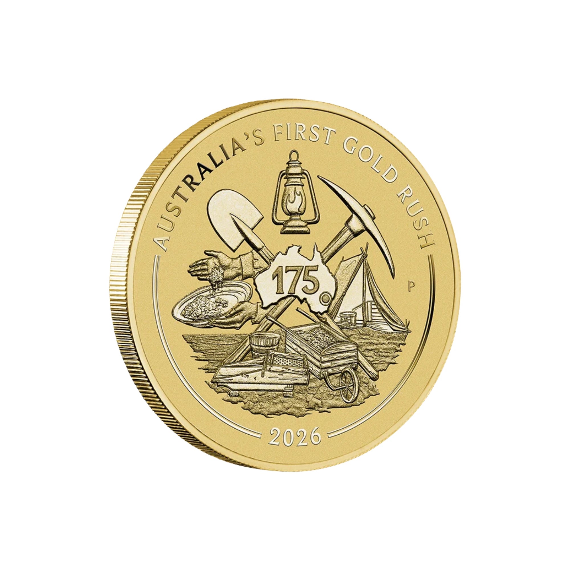 2026 Perth Mint Gold Rush 175th Anniversary $1 Uncirculated PNC