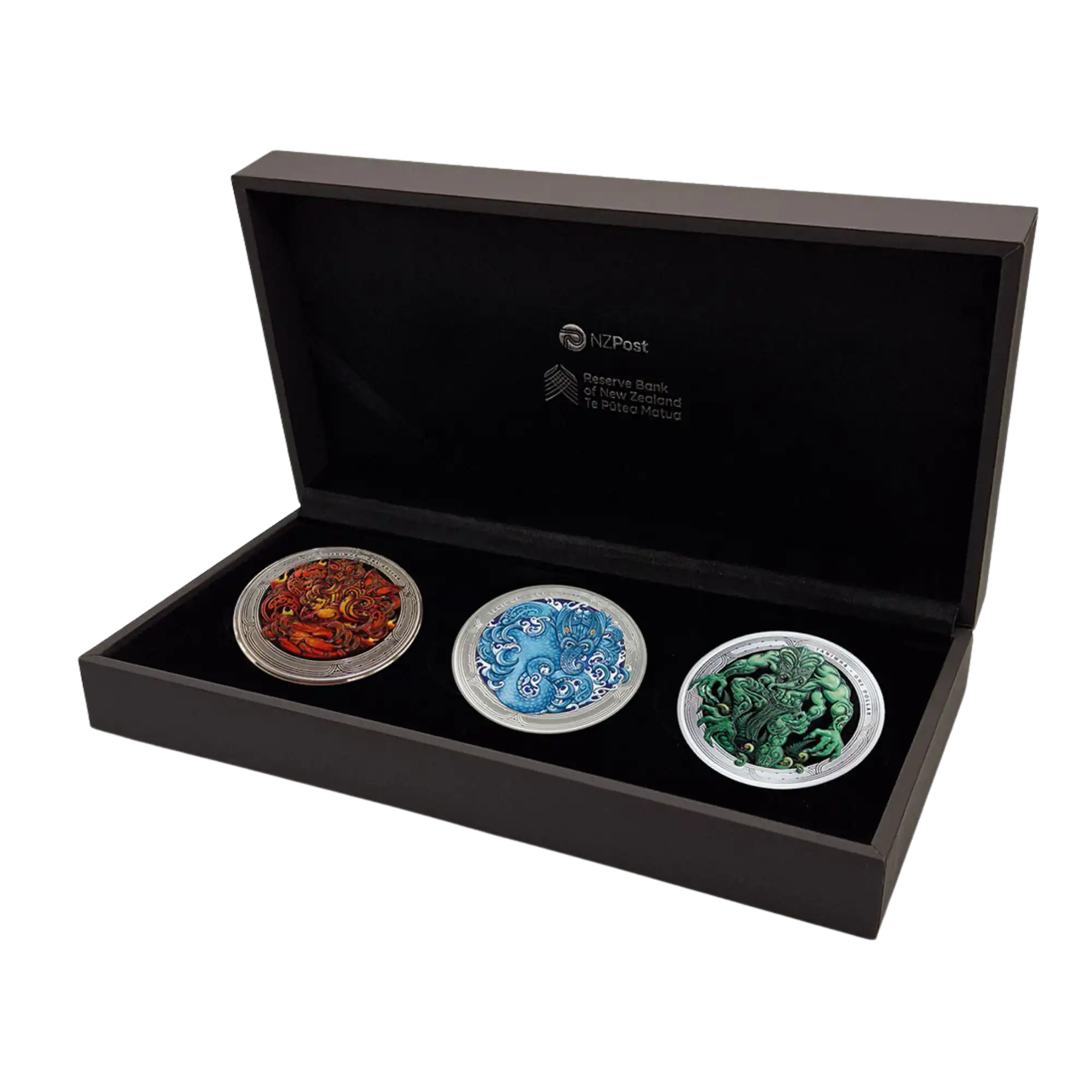 2026  New Zealand Mint Taniwha 1oz Silver Proof 3-Coin Set
