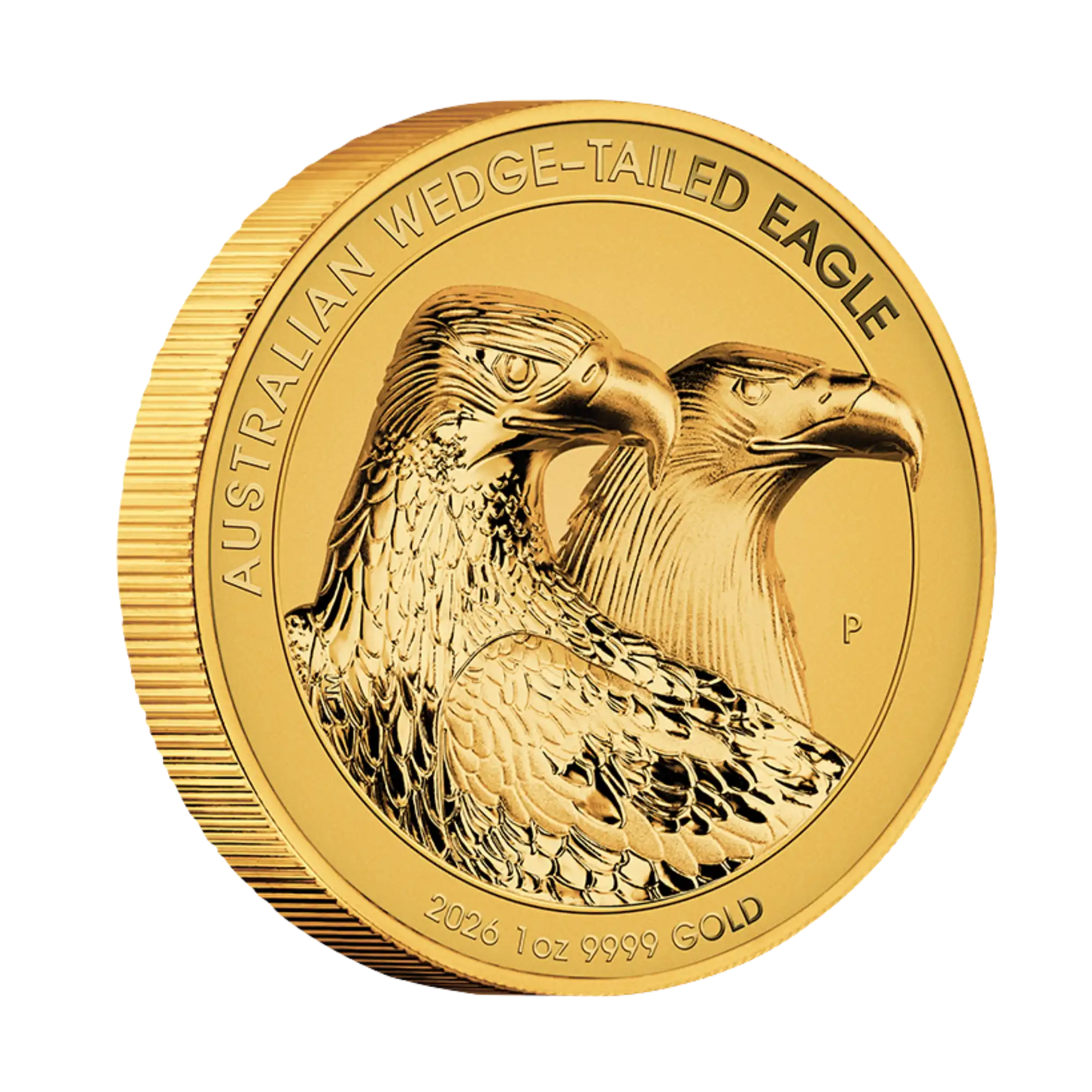 2026 Perth Mint Wedge-Tailed Eagle 1oz Gold Proof High Relief Coin