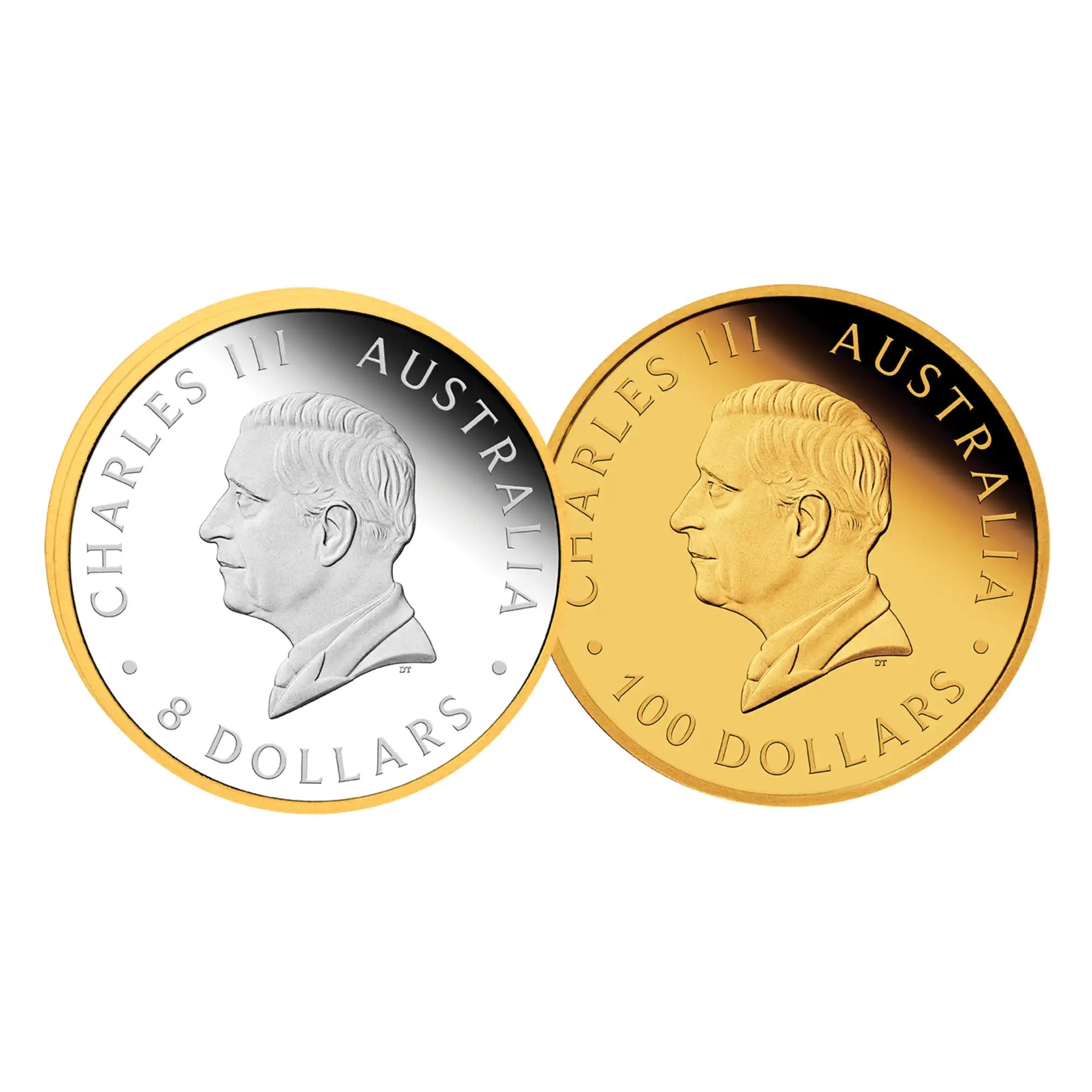 2026 Perth Mint Wedge-Tailed Eagle 1oz Gold & 5oz Silver 2-Coin Collection