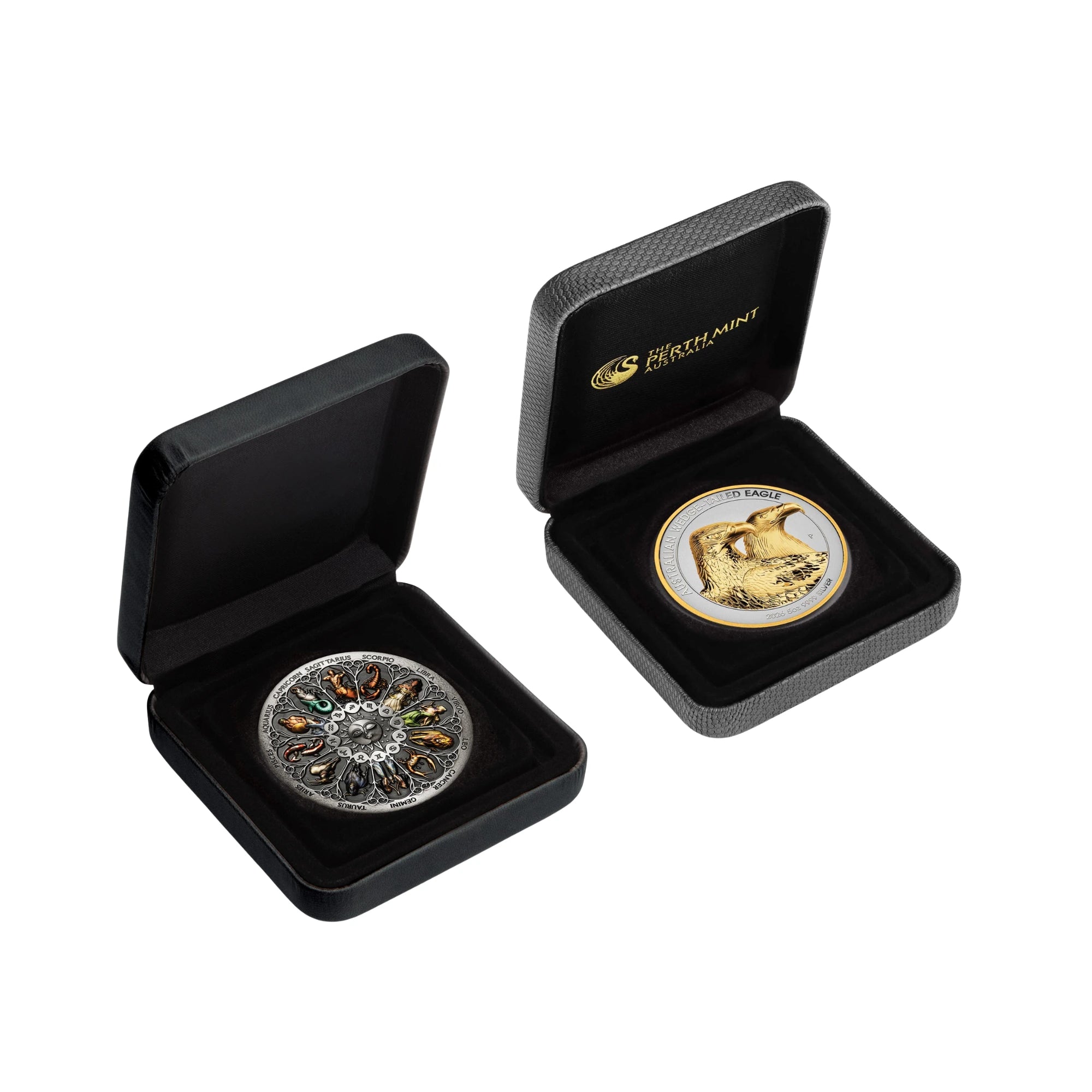 2020&2026 Perth Mint Zodiac & Eagle 5oz Silver 2 Coin Collection