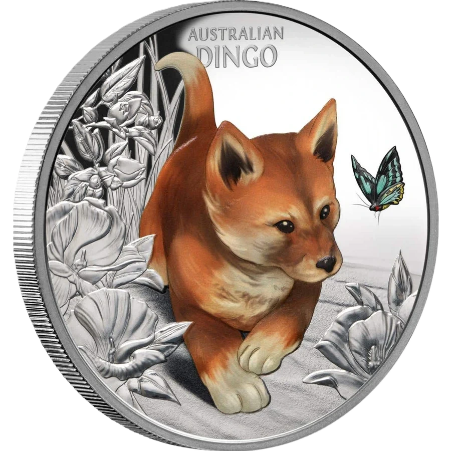 2024 Niue Baby Dingo $1 1oz Silver Proof Coin