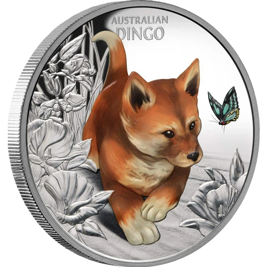 2024 Niue Baby Dingo $1 1oz Silver Proof Coin