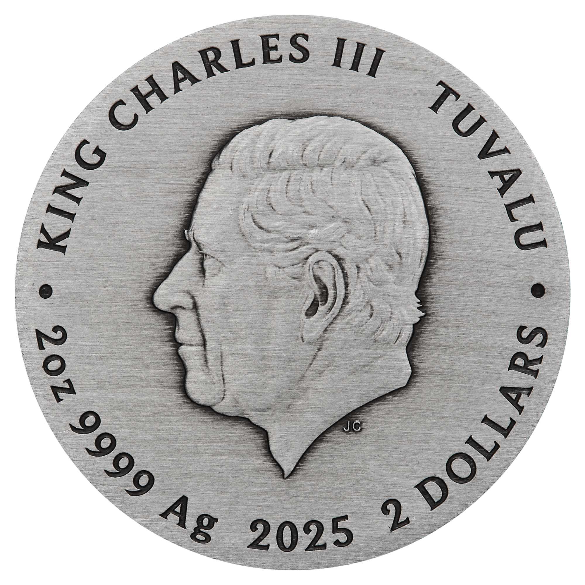 2025 Perth Mint Fate The Moirai 2oz Silver Antiqued High Relief Coin