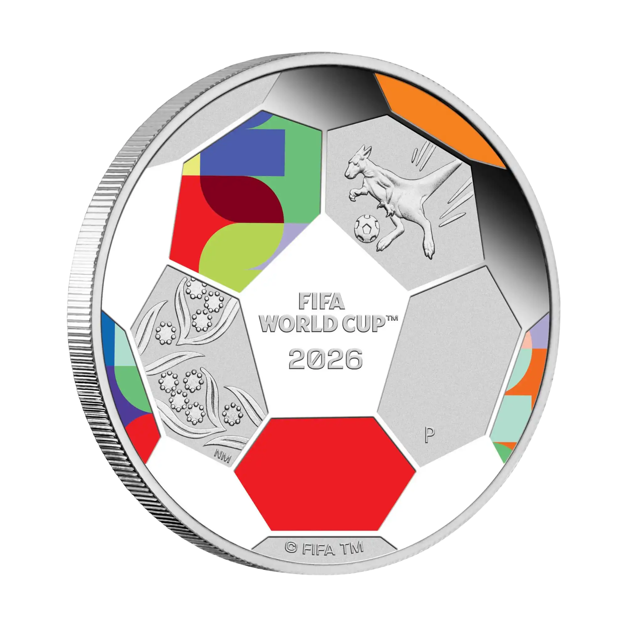 2026 Perth Mint FIFA World Cup 1/2oz Silver Proof Coloured Coin