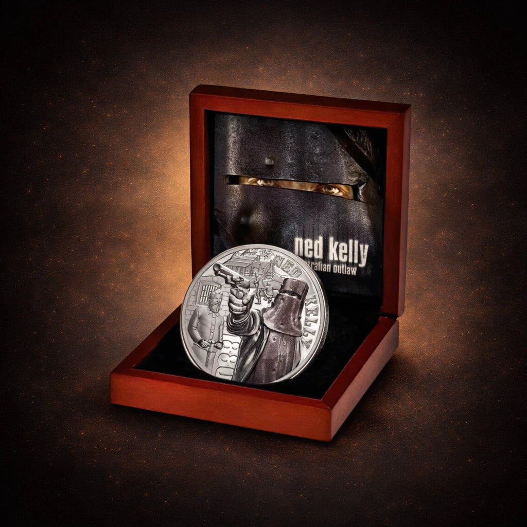 2020 Niue Ned Kelly 2oz Silver Proof Coin