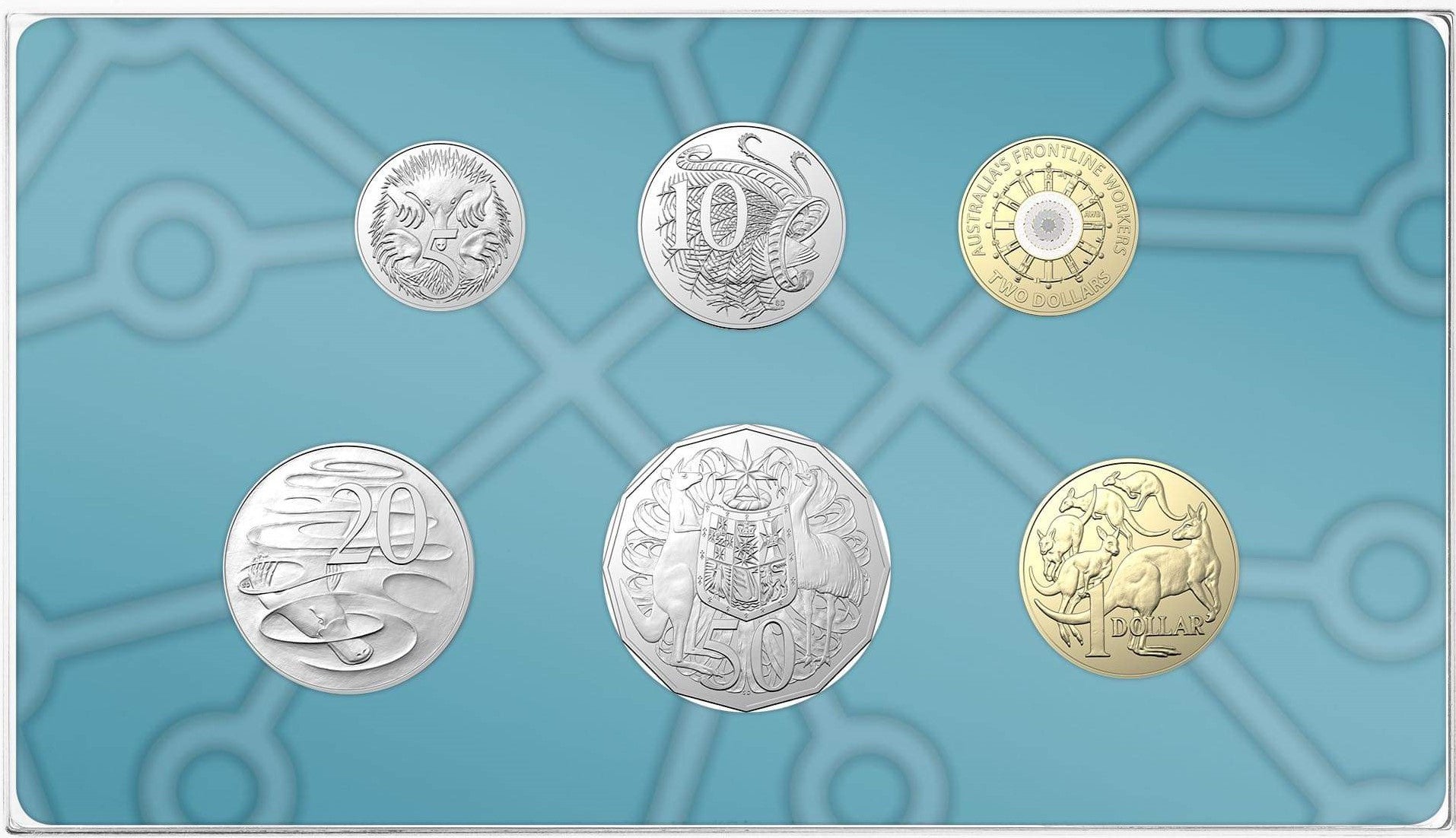 2022 Royal Australian Frontline Workers Six Coin Year MintSet
