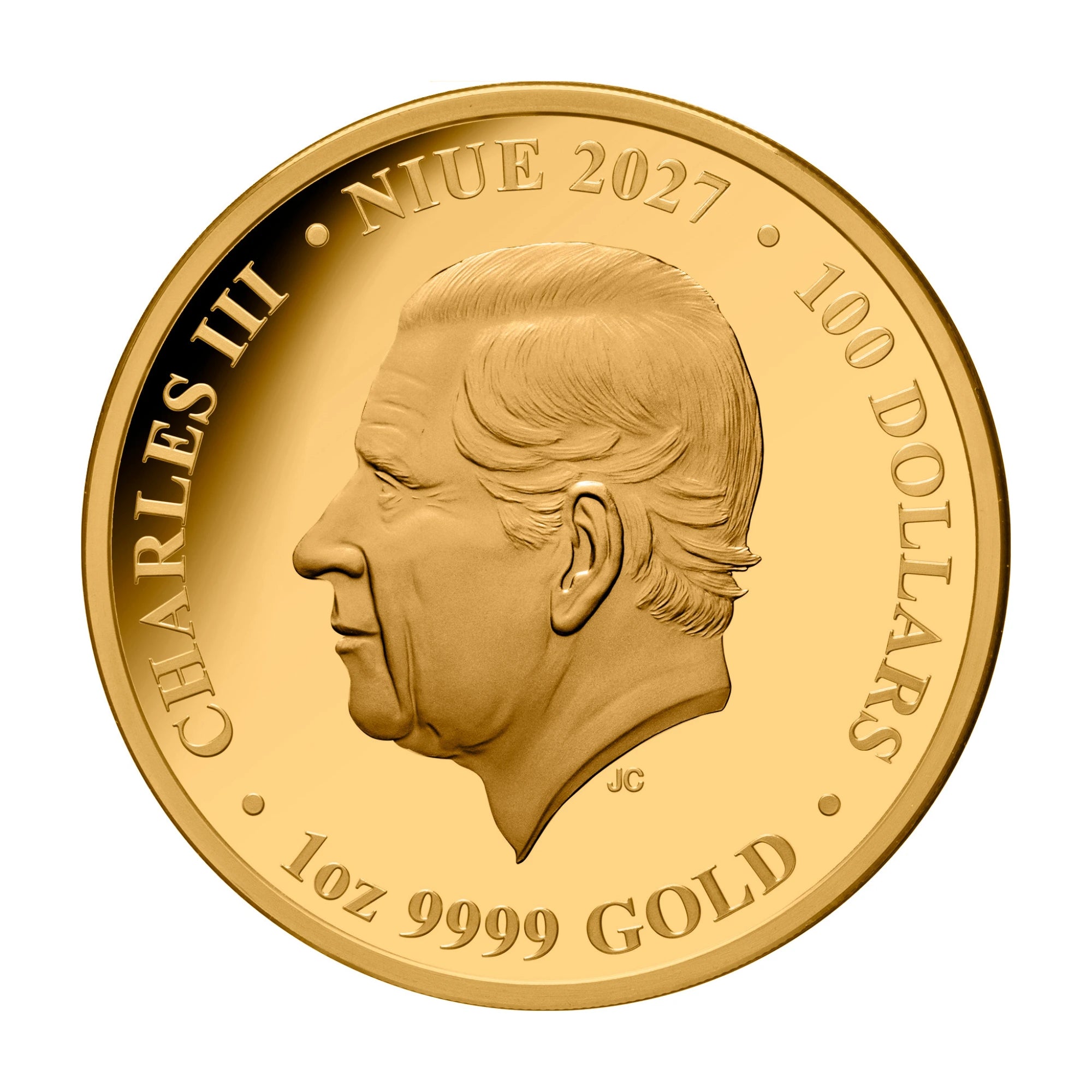 2027 Niue Lunar Year of the Goat 1oz Gold Proof Coin