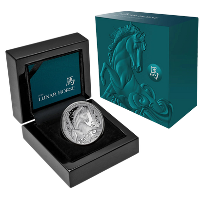 2026 Niue Lunar Year of the Horse – $1 1oz Silver Proof Coin
