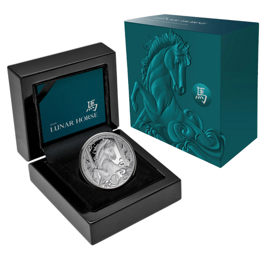 2026 Niue Lunar Year of the Horse – $1 1oz Silver Proof Coin