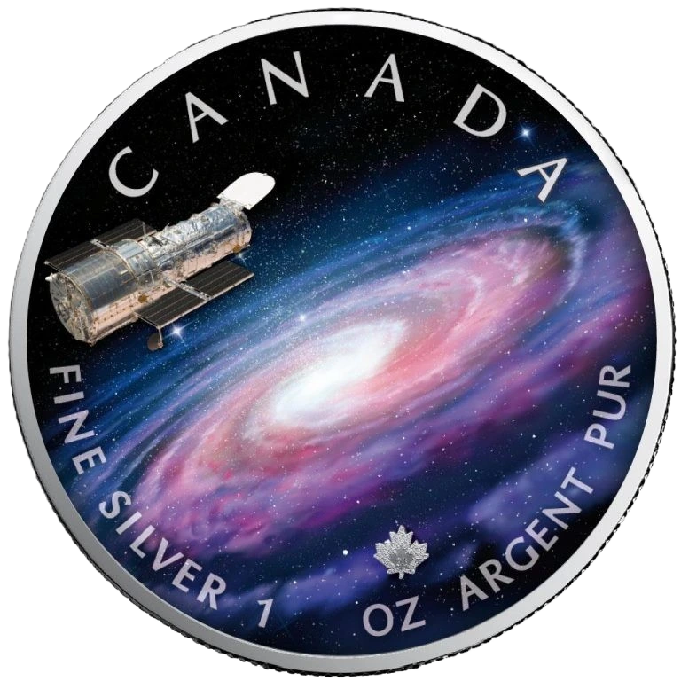 2023 Canada Milky Way The Universe 1oz Silver Maple Leaf Coin