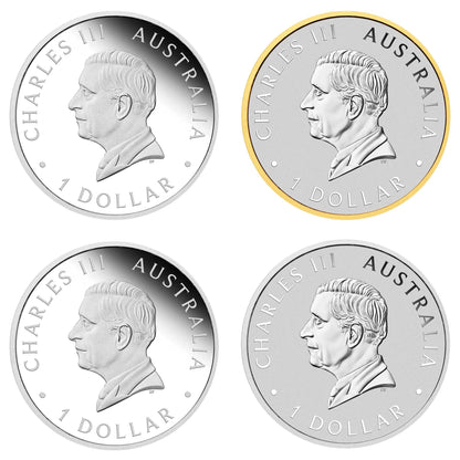 2024 Perth Mint  125th Anniversary 1oz Silver Typeset Collection