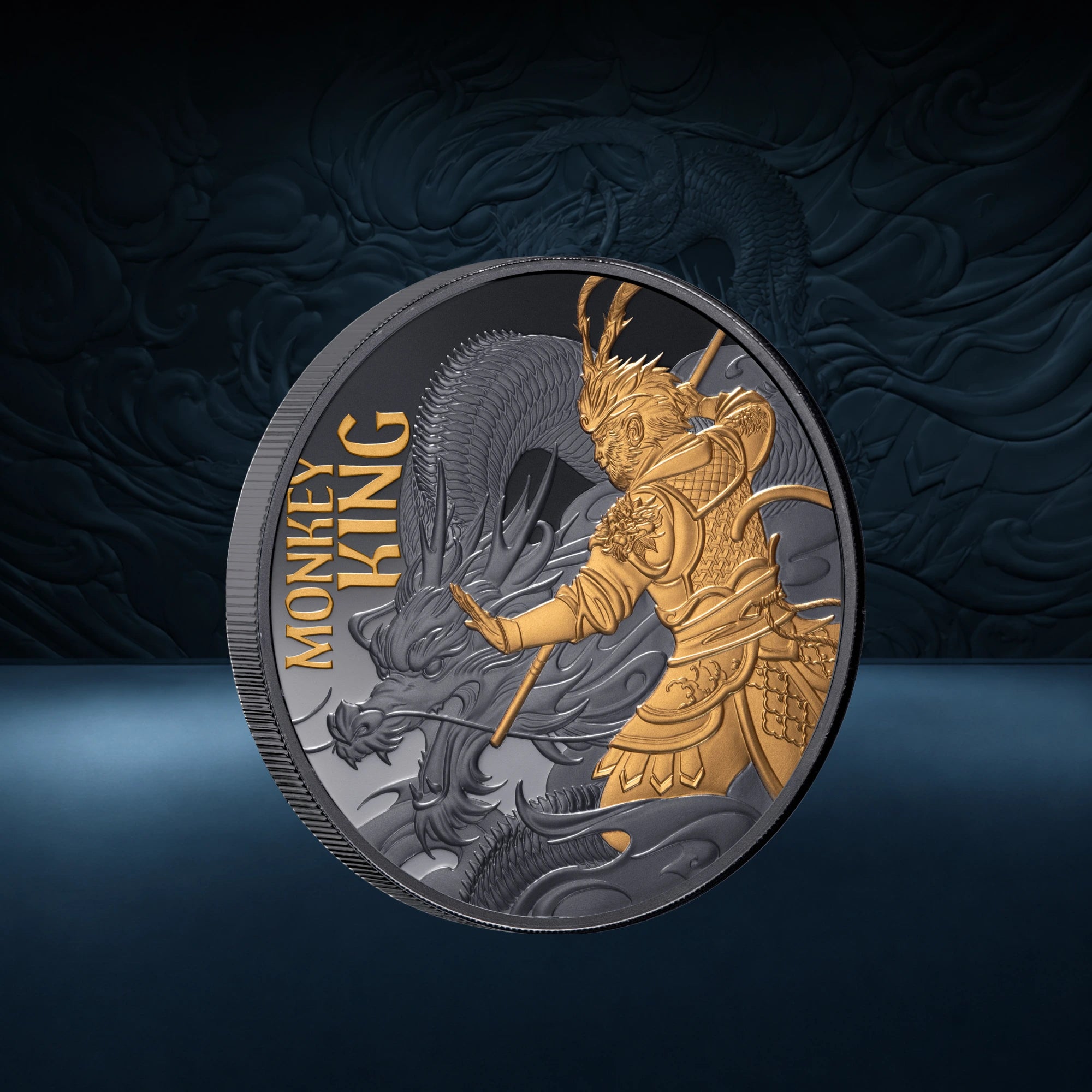 2026 Niue Monkey King 1oz Silver Black Proof Coin