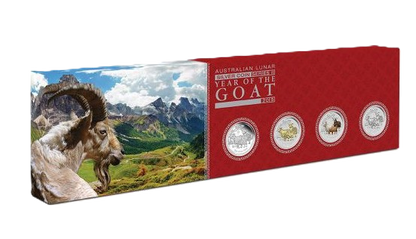2015 PerthMint Lunar Series II Goat Typeset Collection