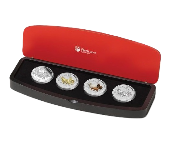 2015 PerthMint Lunar Series II Goat Typeset Collection