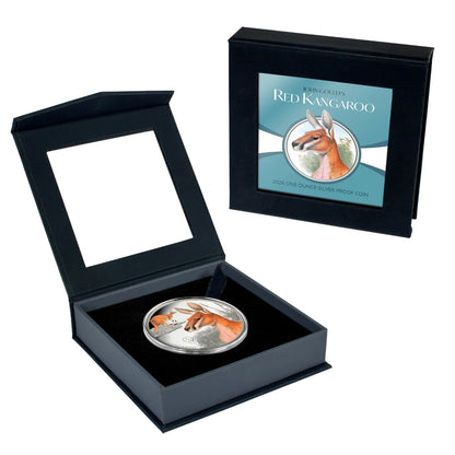 2026 Niue Mammals of Australia Red Kangaroo 1oz Silver Proof Coin
