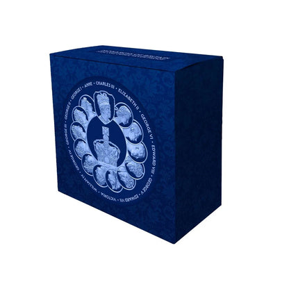 2025 Monarchs of Britain – $1 1oz Silver Proof Coin (Limited Edition of 750)