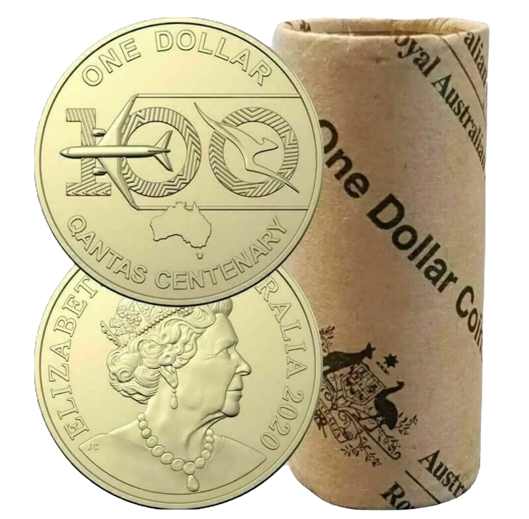2020 Royal Australian Mint Qantas Centenary Mint Coin Roll