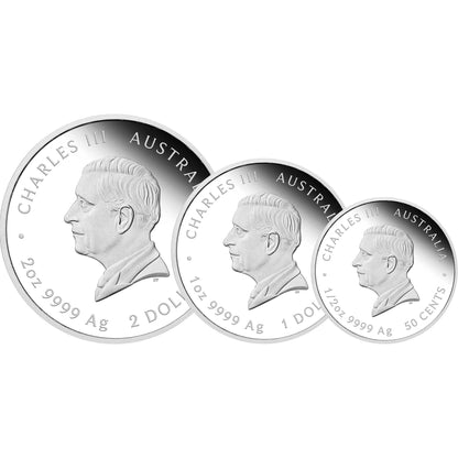 2026 Perth Mint Lunar Horse Silver Proof Three-Coin Set