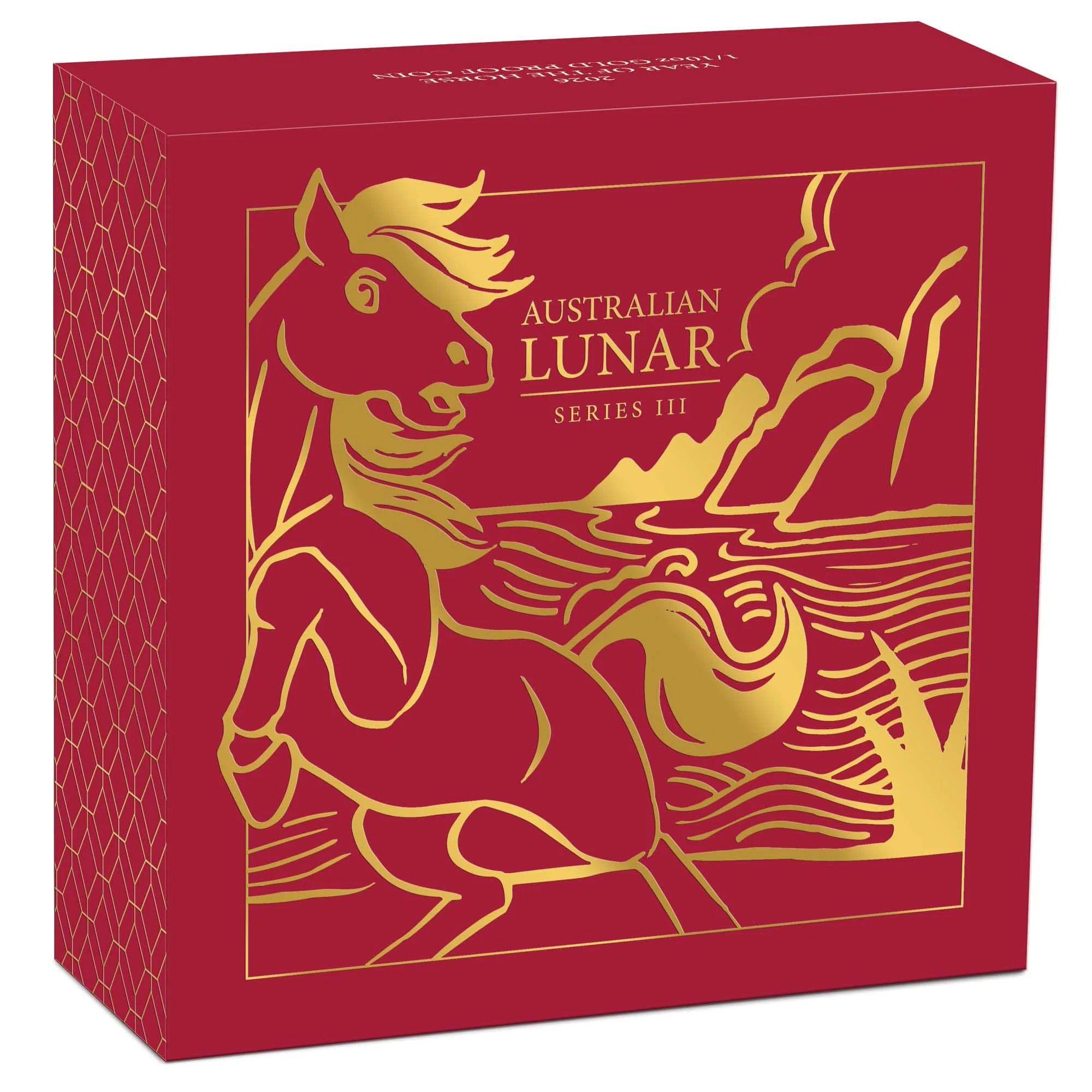 2026 Perth Mint Lunar Horse 1/10oz Gold Proof Coin