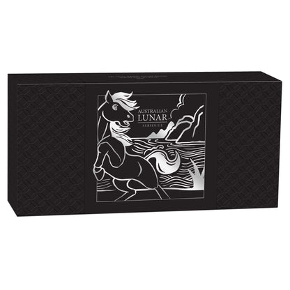 2026 Perth Mint Lunar Horse Silver Proof Three-Coin Set