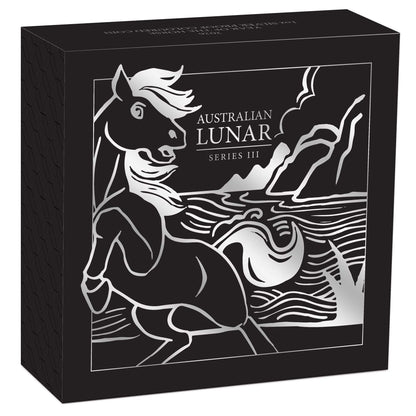 2026 Perth Min Lunar Horse 1oz Silver Proof Coloured Coin