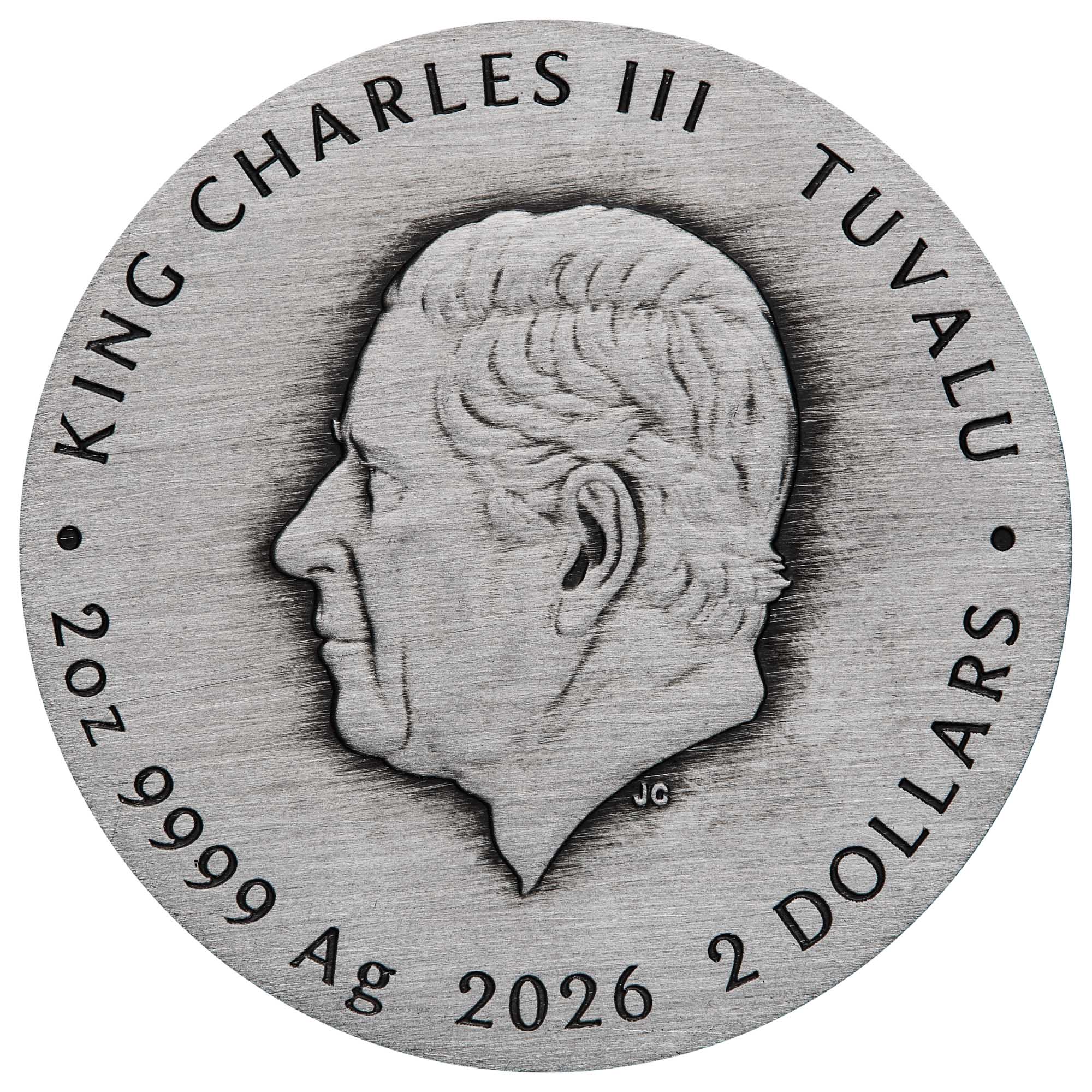 2026 Stranger Things Villains 2oz Silver Antiqued Coloured Coin