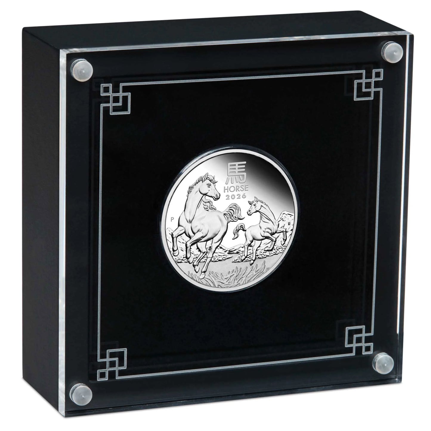 2026 Perth Mint Lunar Year of the Horse 1oz Silver Proof Coin