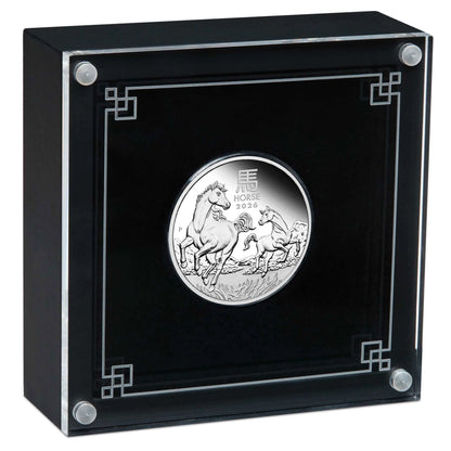 2026 Perth Mint Lunar Year of the Horse 1oz Silver Proof Coin