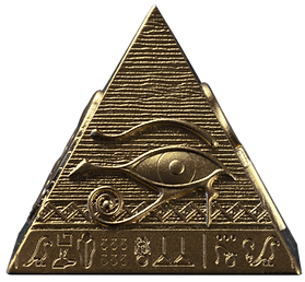 2025 Djibouti Pyramids 6oz of Giza Gilded Edition 3Coin set