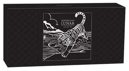 2022 Perth Mint Lunar Tiger 1oz Silver Trio Coin Set