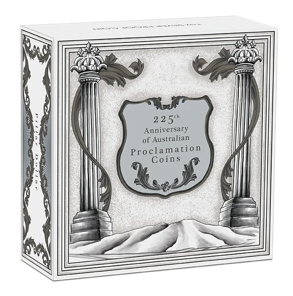 2025 Perth Mint 225th Anniversary Pillar Dollar 1oz Silver Proof Coin